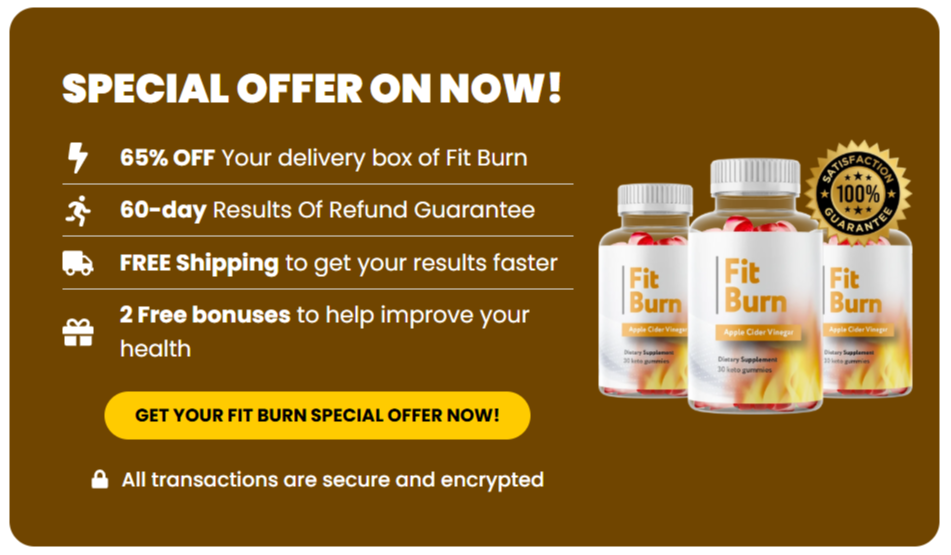 Fit Burn Gummies dicount