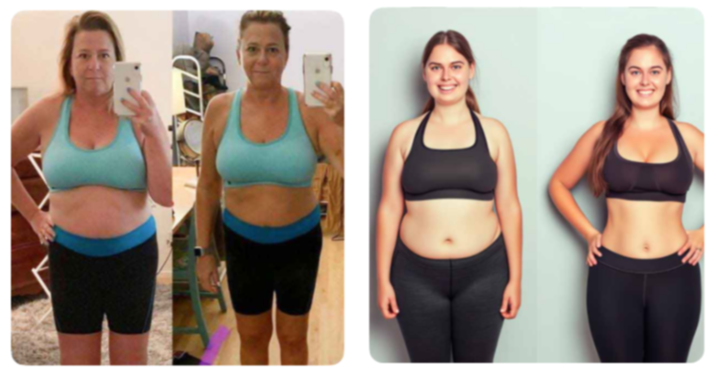 Lulutox Detox Tea before after