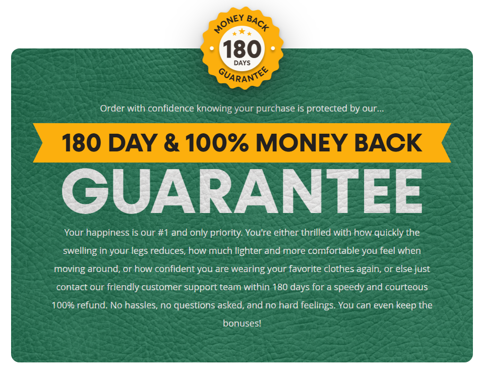 Lymph Savior Money Back Guarantee