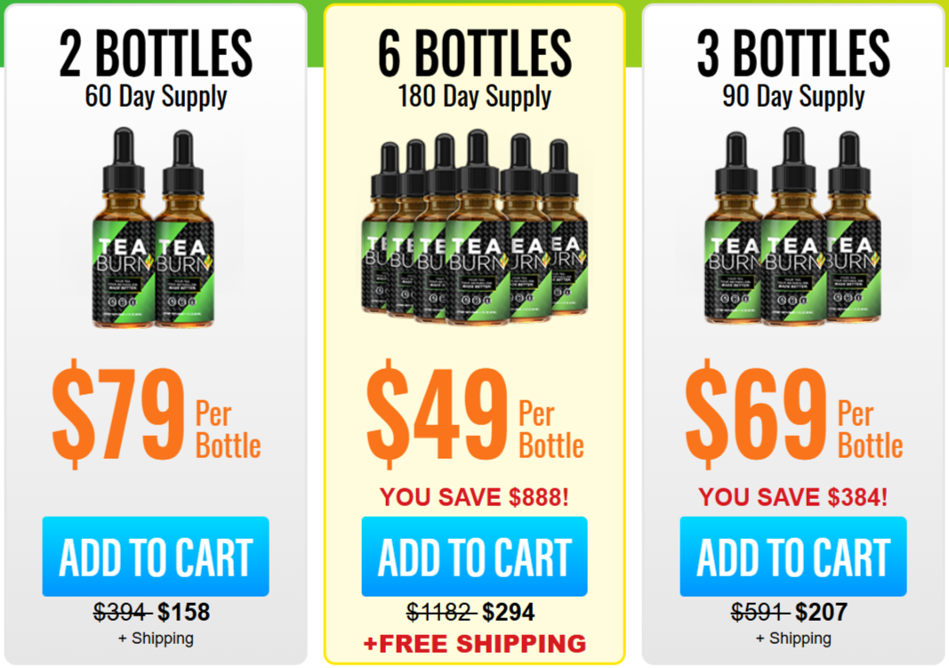 Tea Burn Prices