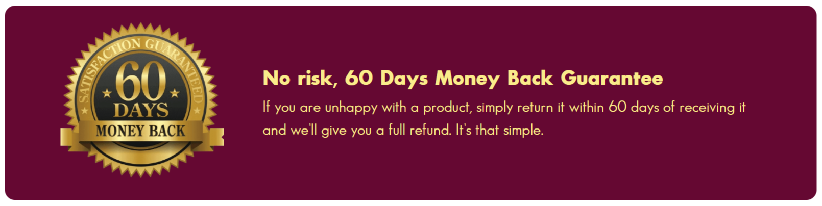 Thyra Femme Balance money back guarante